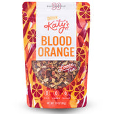 Katy's Blood Orange loose tea with bright citrus aroma ready to brew