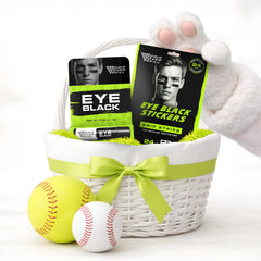 Drip Over Skill Eye Black stick dermatologist-tested and fragrance-free.