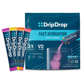 DripDrop Bold Variety Pack Watermelon image for on-the-go hydration and flavor variety
