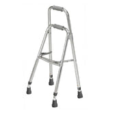 Drive Medical Side Style Hemi Walker with a wide base for stability.