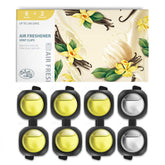 DriveJOY vanilla vent clip on car vent for a warm, inviting aroma.