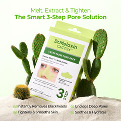 Dr.Melaxin CACTOX nose pack sachets for at-home pore cleansing
