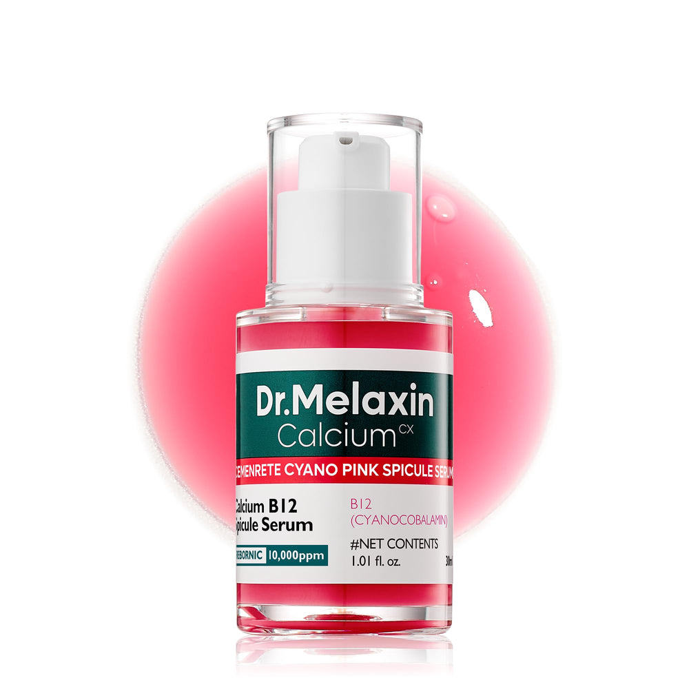Dr.Melaxin Cyano Pink Spicule Serum bottle for daily pore care