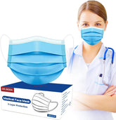 DR.MOXA 100-pack box of disposable masks for easy access.