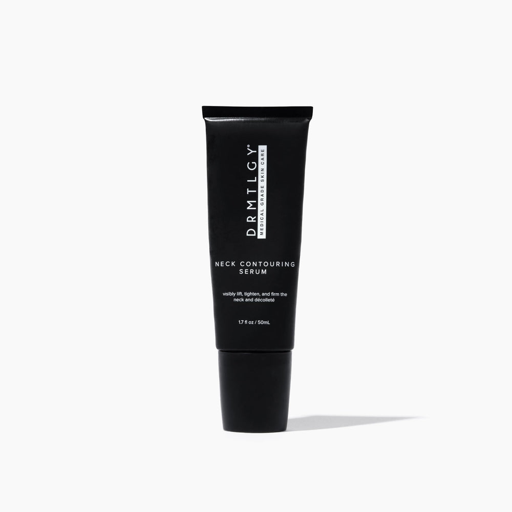 DRMTLGY Contouring Serum neck roller close-up with cooling lift