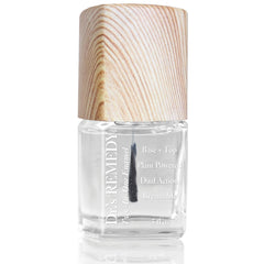 Dr.'s Remedy TOTAL clear glaze bottle shows dual base and top coat for adhesion.