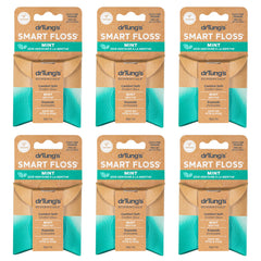 drTung's Smart Floss Mint expanding threads reach tight spaces for a deeper clean