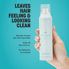 Drybar Detox Dry Shampoo Spray texture boosts for styling between washes