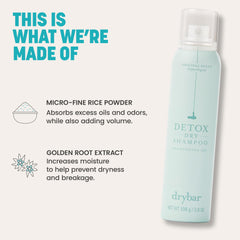 Drybar Detox Dry Shampoo Spray travel size for on-the-go refresh