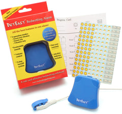DRYEASY bedwetting alarm sensor clamp securing the sensor for reliable detection