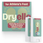 Dryello athlete’s foot stick bottle shows Tolnaftate 1% for targeted care.