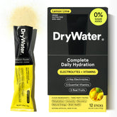DryWater Lemon Lime hydration stick ready to mix for quick hydration