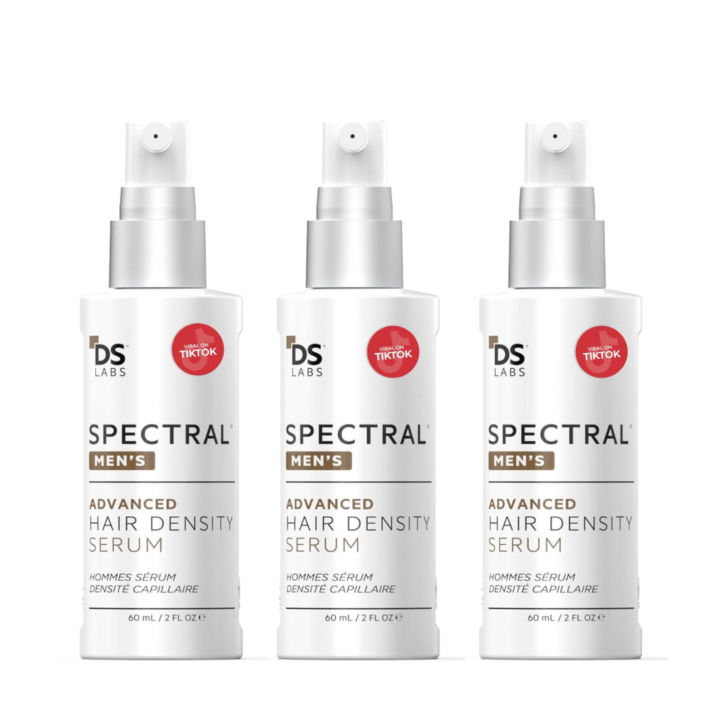 DS Laboratories Spectral Men’s Hair Density Serum bottle ready for daily scalp use