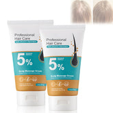 Dssuoa 2pcs 5% hair growth cream packaging for easy storage and travel