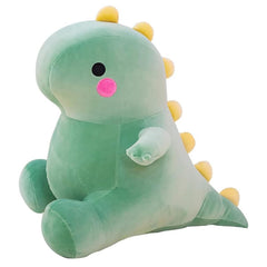 DUANMUL Cute Fat Dinosaur Plush Green 8in for cozy cuddles and soft playtime