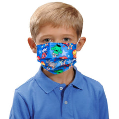 DUASTAR kids mask soft material supports easy breathing.