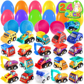 Duchong 24-pack Easter eggs for egg hunts with hidden surprises.