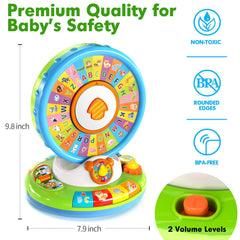 Duchong Alphabet Zoo Sounds: clear audio feedback enhances listening and memory.
