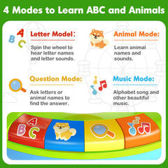 Duchong Letters Flashcard Mode: interactive mode boosts letter recognition.