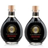 Due Vittorie Oro Gold balsamic barrel-aged, smooth and complex for savory dishes.