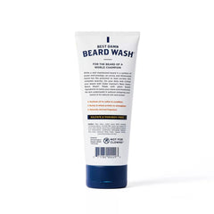 Duke Cannon Beard Wash foamy lather forming for effective cleansing.