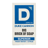 Duke Cannon extra-large bar soap bundle with Fresh Water Citrus scent for daily rugged cleansing.