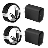 Duloch 20W USB-C fast charger powering Phone 17/16 series quickly.