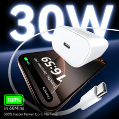Duloch 6.6ft USB-C cables pack shown for flexible home or office charging.