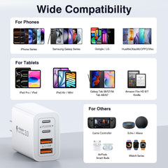 Dulums compact wall plug designed for home or office charging.