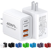 Dulums 40W USB-C Charger Cube front view for quick home charging.