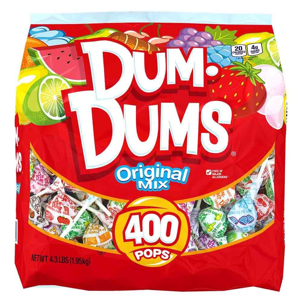 Dum Dums Original Mix 400-count bag for parties and events