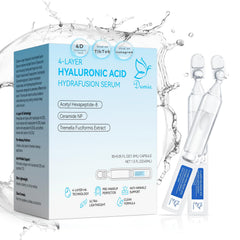 Dumie 3% Hyaluronic Acid Serum bottle delivering deep hydration for the face