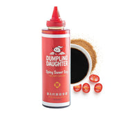 Dumpling Daughter Spicy Sweet Soy bottle pour highlights bold balance for meals