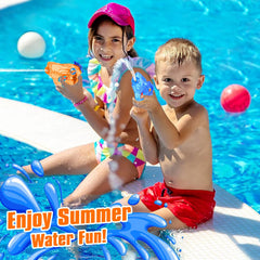 DUNEMEI mini water gun no batteries needed for simple outdoor fun