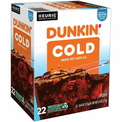 Dunkin Brew K-Cup Arabica beans image emphasizing 100% Arabica quality.