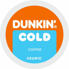 Dunkin Brew K-Cup box and pods highlighting packaging and convenience.
