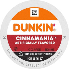 Dunkin K-Cups box front showing 10 pods for easy at-home brewing.