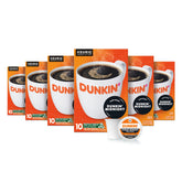 Dunkin' Midnight dark roast K-Cup pods pack delivers bold morning brews.