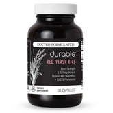 Durable Red Yeast Rice bottle with organic formula supports daily cardiovascular wellness.