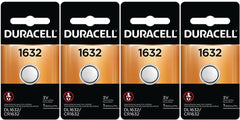 Duracell DL1632 in watches and keyless entry devices for reliable power.