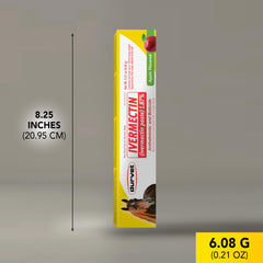 Apple-flavored paste applicator simplifies dosing in horses.
