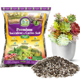 Duspro 7-in-1 succulent soil blend ready for pots and plantings.