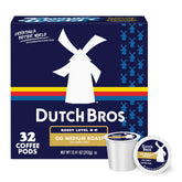 Dutch Bros OG Medium Roast pods in a 32-count box for convenient brewing