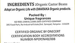 Dwaraka Castor Oil for massages and wellness routines.