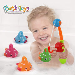 Dwi Dowellin bath toys swimming whales inspires imaginative swimming games