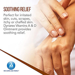 Dynarex Vitamins A & D Ointment used on healing tattoo area