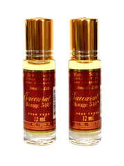 E de B Baccarat Rouge 540 oil perfume bottle front view for a premium unisex scent.
