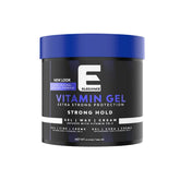 E Elegance Vitamin Gel bottle front for lasting hold and protection