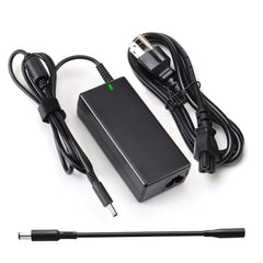 E ERSY 65W charger plugged into Dell Inspiron for reliable power on the go