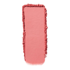 e.l.f. primer-infused matte blush pan closeup showing smooth pigment and buildable color